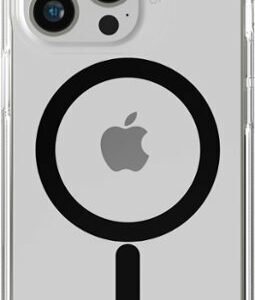 ZAGG - Gear4 Santa Cruz Snap MagSafe Compatible Case for Apple iPhone 13 Pro - Clear/Black