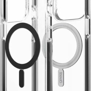 ZAGG - Gear4 Santa Cruz Snap MagSafe Compatible Case for Apple iPhone 13 Pro - Clear/Black