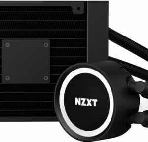 NZXT - Kraken 120mm Liquid Cooler with 1" LCD Display - Black