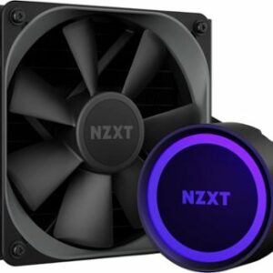 NZXT - Kraken 120mm Liquid Cooler with 1" LCD Display - Black