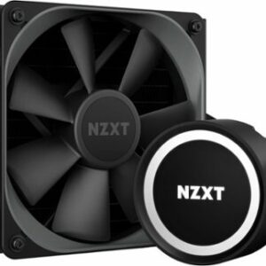 NZXT - Kraken 120mm Liquid Cooler with 1" LCD Display - Black