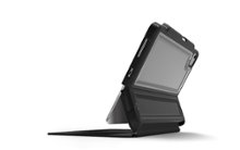 STM - Dux Shell Magic Folio, Ultra Protective Case for iPad Air 4th gen/iPad Pro 11" 2nd gen/11" 1st gen - Black - Clear