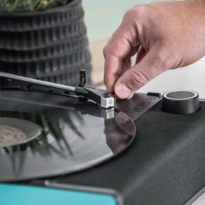 Victrola - Revolution GO Portable Rechargeable Record Player - Blue