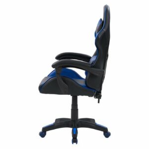 CorLiving - Ravagers Gaming Chair - Black and Blue