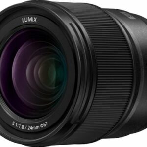 Panasonic - LUMIX S-S24 24mm F1.8 L-Mount Lens for LUMIX S Series Cameras - Black