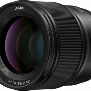 Panasonic - LUMIX S-S85 85mm F1.8 L-Mount Lens for LUMIX S Series Cameras - Black