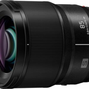 Panasonic - LUMIX S-S85 85mm F1.8 L-Mount Lens for LUMIX S Series Cameras - Black