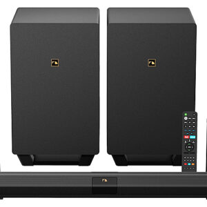 Nakamichi - Shockwafe 9.2.4Ch 1300W Soundbar System with Dual 10” Wireless Subwoofers, Dolby Atmos, eARC and SSE MAX - Black