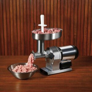 Weston - Butcher Series #8 Meat Grinder - .5 HP - STAINLESS STEEL