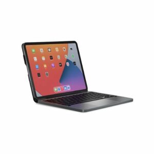 Brydge - 11 MAX+ Wireless Keyboard for iPad Pro 11-inch (1st, 2nd & 3rd Gen) & iPad Air (4th, 5th Gen) w/Trackpad & SnapFit Case - Space  Gray