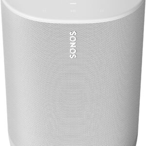 Sonos - Geek Squad Certified Refurbished Move Smart Portable Wi-Fi and Bluetooth Speaker with Alexa and Google Assistant - White