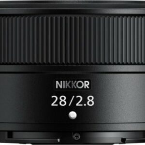 NIKKOR Z 28mm f/2.8 Standard Prime Lens for Nikon Z Cameras - Black