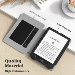 SaharaCase - Hand Strap Series Case for Amazon Kindle Paperwhite (11th Generation 2021 and 2022 release) - Black