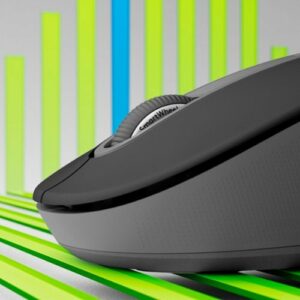 Logitech - Signature M650 L Full-size Wireless Scroll Mouse with Silent Clicks - Graphite