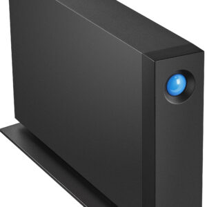 LaCie - d2 Professional 8TB External Thunderbolt 3 USB-C Hard Drive with Rescue Data Recovery Services - Black