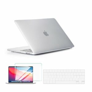 Techprotectus - ONLY for New MacBook Pro 16 Inch Case 2021-2023 with Touch ID (Model: A2991 A2780 A2485) - Clear