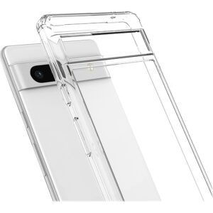 SaharaCase - Hybrid-Flex Hard Shell Series Case for Google Pixel 7a - Clear