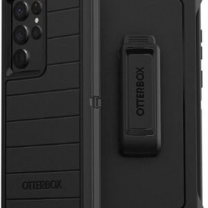 OtterBox - Defender Series Pro Hard Shell for Samsung Galaxy S22 Ultra - Black