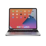 Brydge - 12.9 MAX+ Wireless Keyboard for iPad Pro 12.9-inch (3rd, 4th & 5th Gen) with Trackpad & Magnetic SnapFit Case - White