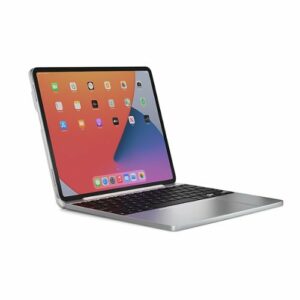 Brydge - 12.9 MAX+ Wireless Keyboard for iPad Pro 12.9-inch (3rd, 4th & 5th Gen) with Trackpad & Magnetic SnapFit Case - White