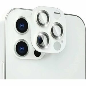 SaharaCase - ZeroDamage Camera Lens Protector for Apple iPhone 13 Pro and iPhone 13 Pro Max (2-Pack) - White