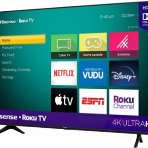 Hisense - 50" Class R6G Series LED 4K UHD Smart Roku TV