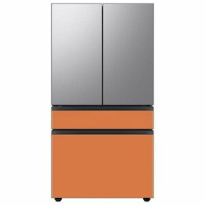 Samsung - Bespoke 4-Door French Door Refrigerator panel - Bottom Panel - Clementine Glass