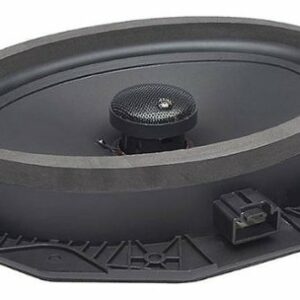 Powerbass - OE Series 6x9in. 2-Way Coaxial OEM Replacement Speaker with Injection-Molded Polypropylene Woofer Cone - black