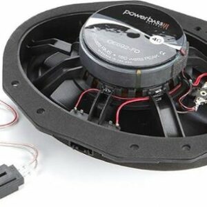 Powerbass - OE Series 6x9in. 2-Way Coaxial OEM Replacement Speaker with Injection-Molded Polypropylene Woofer Cone - black