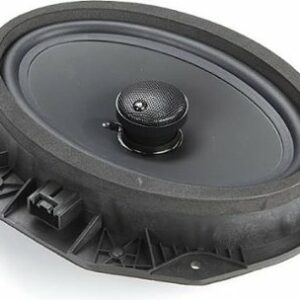 Powerbass - OE Series 6x9in. 2-Way Coaxial OEM Replacement Speaker with Injection-Molded Polypropylene Woofer Cone - black