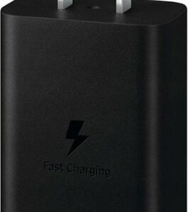 Samsung - Fast Charging 15W USB Type-C Wall Charger - Black