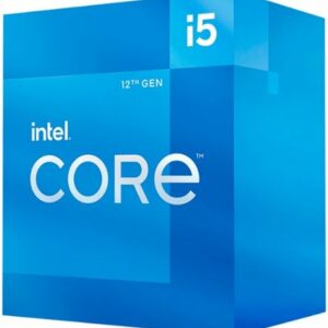 Intel - Core i5-12400 12th Generation - 6 Core - 12 Thread - 2.5 to 4.4 GHz - LGA1700 - Desktop Processor - Grey/Black/Gold