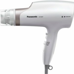 Panasonic - EH-NA67-W Nanoe Hair Dryer with Oscillating QuickDry Nozzle - White