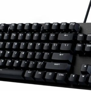 Logitech - G413 TKL SE Tenkeyless Wired Mechanical Tactile Switch Gaming Keyboard for Windows/Mac with Backlit Keys - Black