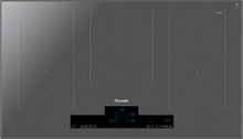 Thermador - Liberty Series 36" Built-In Electric Induction Cooktop with 5 Elements, Wifi and Frameless Design - Silver