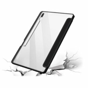 SaharaCase - Folio Case for Samsung Galaxy Tab S8 Ultra - Clear/Black