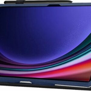 SaharaCase - Folio Case for Samsung Galaxy Tab S7 FE, Tab S8+, Tab S9+ and Tab S9 FE+ - Dark Blue