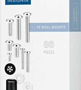 Insignia™ - TV Wall Mount Hardware Kit - Silver