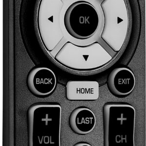 Insignia™ - 5-Device Backlit Universal Remote - Black