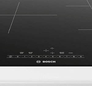 Bosch - 500 Series 24" Built-In Electric Induction Cooktop with 3 elements - Black