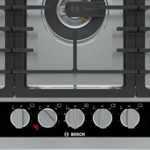 Bosch - Benchmark Series 30" Built-In Gas Cooktop with 5 burners - Stainless Steel