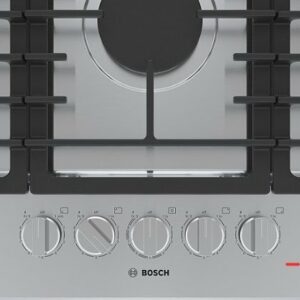 Bosch - 500 Series 36" Built-In Gas Cooktop with 5 burners - Stainless Steel