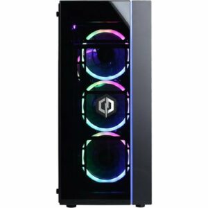 CyberPowerPC - Gamer Master Gaming Desktop - AMD Ryzen 3 3100 - 8GB Memory - NVIDIA GeForce RTX 3050 - 500GB SSD - Black