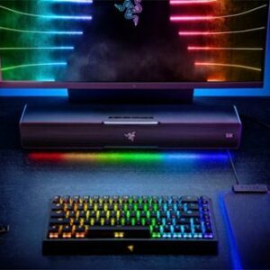 Razer - Leviathan V2 Bluetooth Gaming Speakers with RGB Lighting (2-Piece) - Black