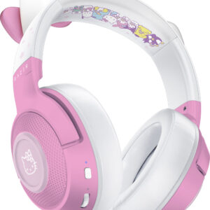 Razer - Kraken Hello Kitty Edition Wireless Gaming Headset - Pink