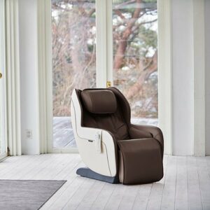 Synca Wellness - CirC+ Zero Gravity SLTrack Massage Chair - Brown