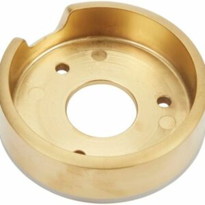 JennAir - Range Brass Knob Bezel - Yellow