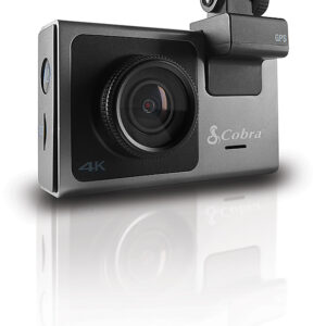 Cobra - SC 400 Configurable Smart Dash Cam with Optional Accessory Cams - Black/Silver