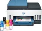 HP - Smart Tank 7602 Wireless All-In-One Supertank Inkjet Printer with up to 2 Years of Ink Included - Dark Surf Blue