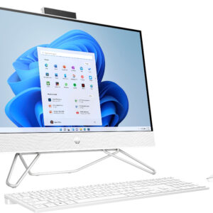 HP - 24" Touch-Screen All-In-One - AMD Ryzen 5 - 8GB Memory - 1TB SSD - Starry White